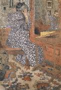 Edouard Vuillard The mother s hair grown oil on canvas